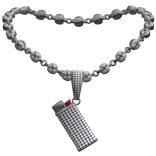 [3.0] Lighter Chrome Iced Necklace