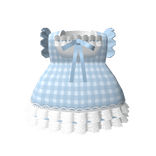 🎀3.0 Long Light blue Cotton Candy dress