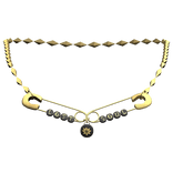[3.0] Lost Soul Clips Gold Necklace