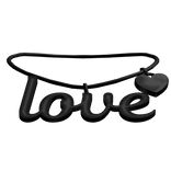 3.0 Love Necklace (Black)