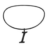 ꒰3.0꒱ MG initial necklace: I