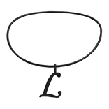 ꒰3.0꒱ MG initial necklace: L