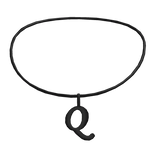 ꒰3.0꒱ MG initial necklace: Q