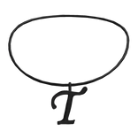 ꒰3.0꒱ MG initial necklace: T