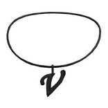 ꒰3.0꒱ MG initial necklace: V