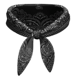 3.0 Neck Bandana Scarf Black 70s Necklace Goofy