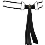 3.0 Ornate Esoteric Gaian Black Skein Belt