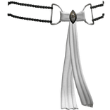 3.0 Ornate Esoteric Gaian White Skein Belt