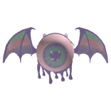 3.0 Pastel Goth Bat Eyeball Backpack Cute