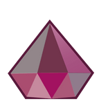 3.0 Pink Diamond Gem (Steven Universe)