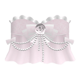 3.0 Pink Flowy rose top with pearls