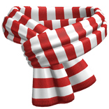 3.0 Plaid Scarf White Cashmere Striped Christmas