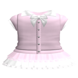 3.0 pretty doll dress w collar / pink