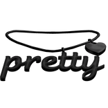 3.0 Pretty Necklace (Black)