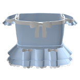 ♡ 3.0 pretty off shoulder ruffle dress / blue