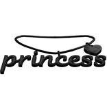 3.0 Princess Necklace (Black)