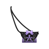 3.0 purple black jirai kei crossbody bag purse