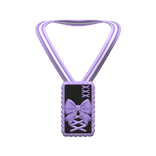3.0 purple black jirai kei goth phone necklace