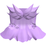 3.0 Purple Petal Flower Dress