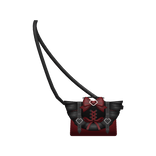 3.0 red black jirai kei crossbody bag purse