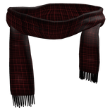 3.0 red plaid scarf