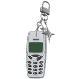 3.0 Rokia Keychain Iced Jewelry Chrome Y2K Stars