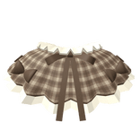 💖3.0 Romantic Brown plaid Cloak