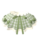 💖3.0 Romantic Green plaid Cloak