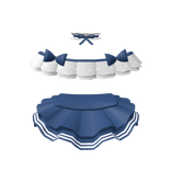 🖤🎀3.0 Sailor outfit with blue bow skirt