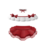🖤🎀3.0 Sailor outfit with red bow skirt