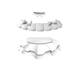 🖤🎀3.0 Sailor outfit with white bow skirt