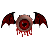 3.0 Vampire Bat Eyeball Backpack Cute