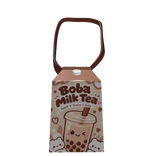 [ 3.0 VER. ] Brown Boba Milk Tea Crossbody purse