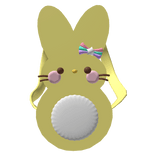 [ 3.0 VER. ] Yellow Easter Bunny Backpack