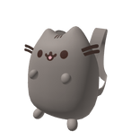 [3.0 Version] Kawaii Grey Cat Backpack