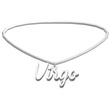 3.0 Virgo Zodiac Sign Necklace in Silver