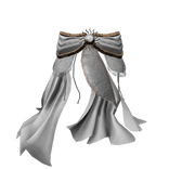 [3.0] White Dynasty Silk Ribbon Waist Cloth