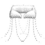 3.0 White Kingdom Gaian Fur Waist Jewels