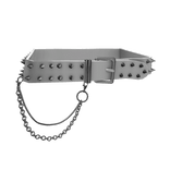 3.0 Y2K White Spiked Belt