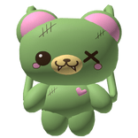3.0 zombi bear pink O_x
