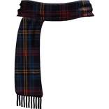 3.0🌌Y2K Vintage Vkei Blue Plaid Wool Scarf🌌