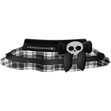 Black MH skull mini skirt cute