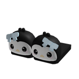 ♡ 3.0 cute blue winter penguin slippers