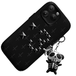 :3 emo phone w/ charms