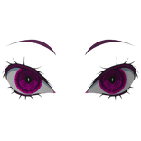 3D Anime Demon Eyes