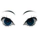 3D Anime Demon Eyes