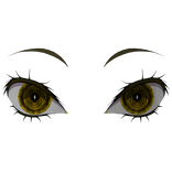 3D Anime Demon Eyes