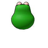 3rd Retro Green Frog Hood