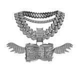 4.0 boy MOE money over everything iced out silver