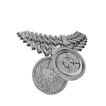 4.0 boy no lackin stacked chain silver iced out